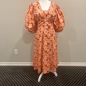 Packer Floral Puff Sleeve Dress